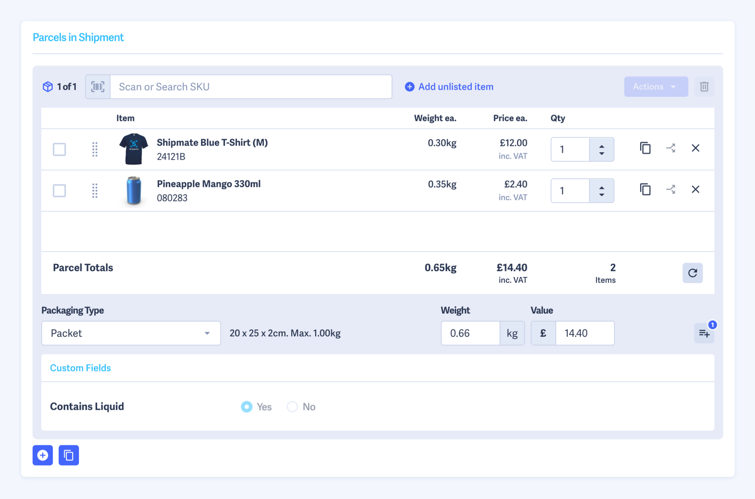 Advanced Custom Fields at Parcel Level