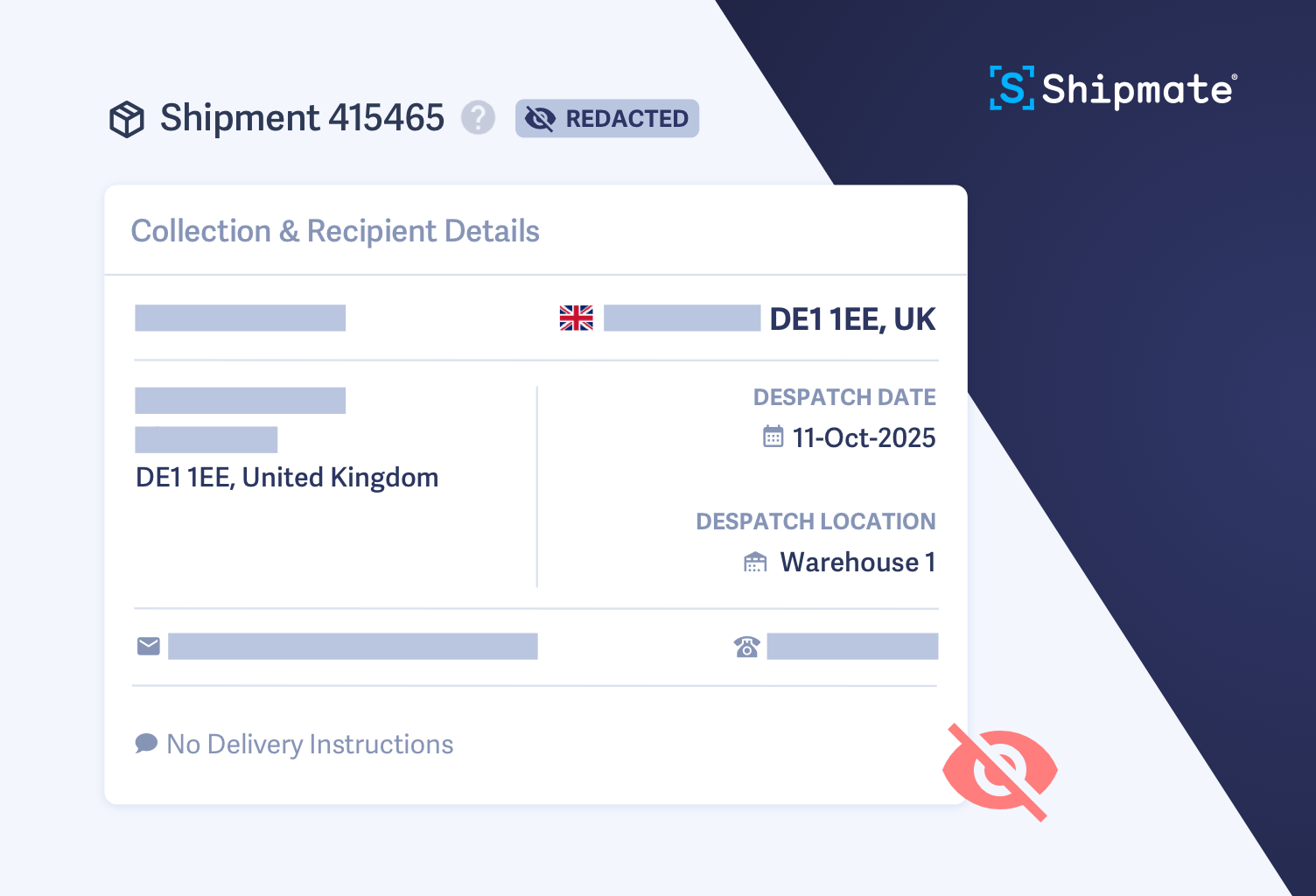 Clear Visual Indicators for Redacted Data